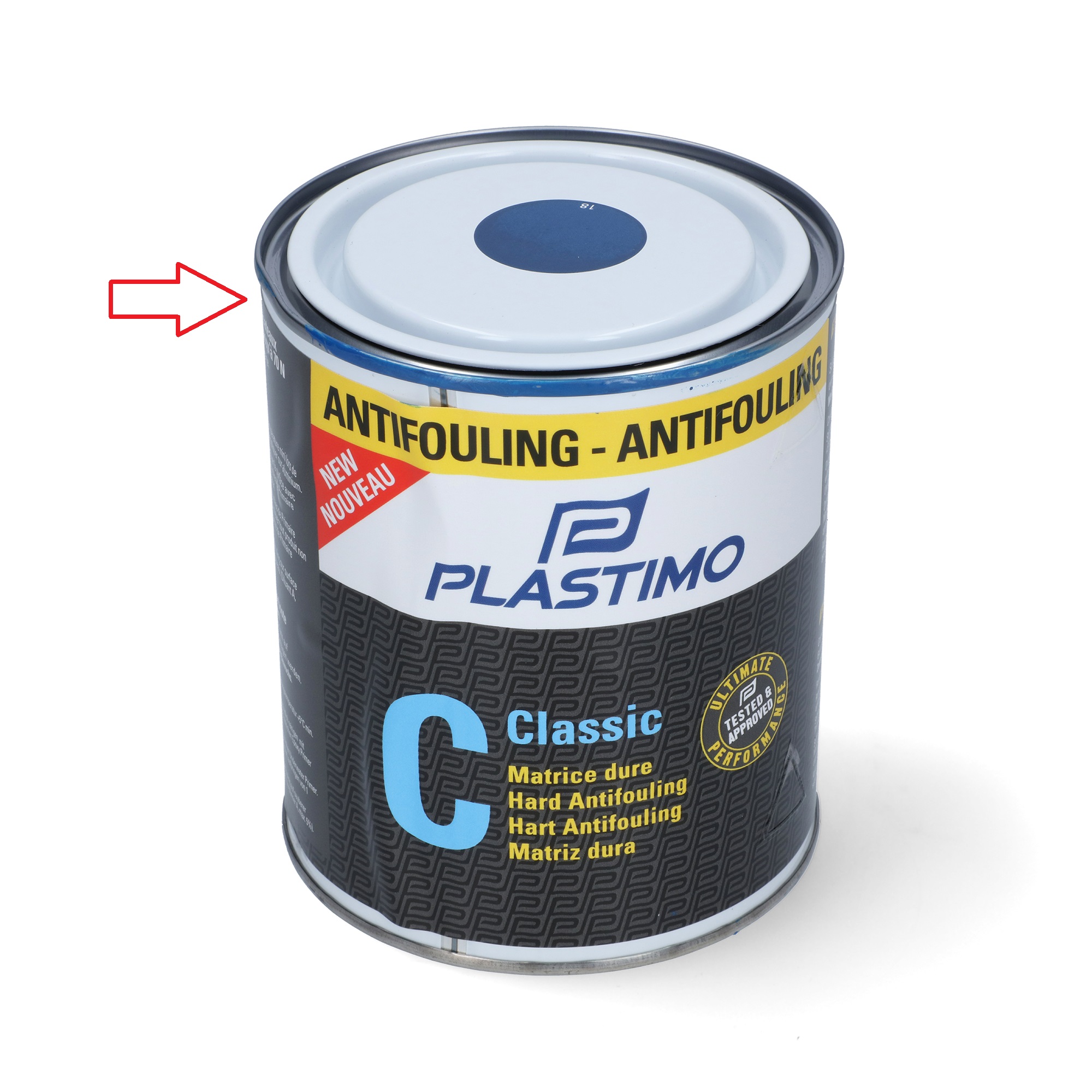 Antifouling Classic 0,75L Farbe Blau (B-Ware)
