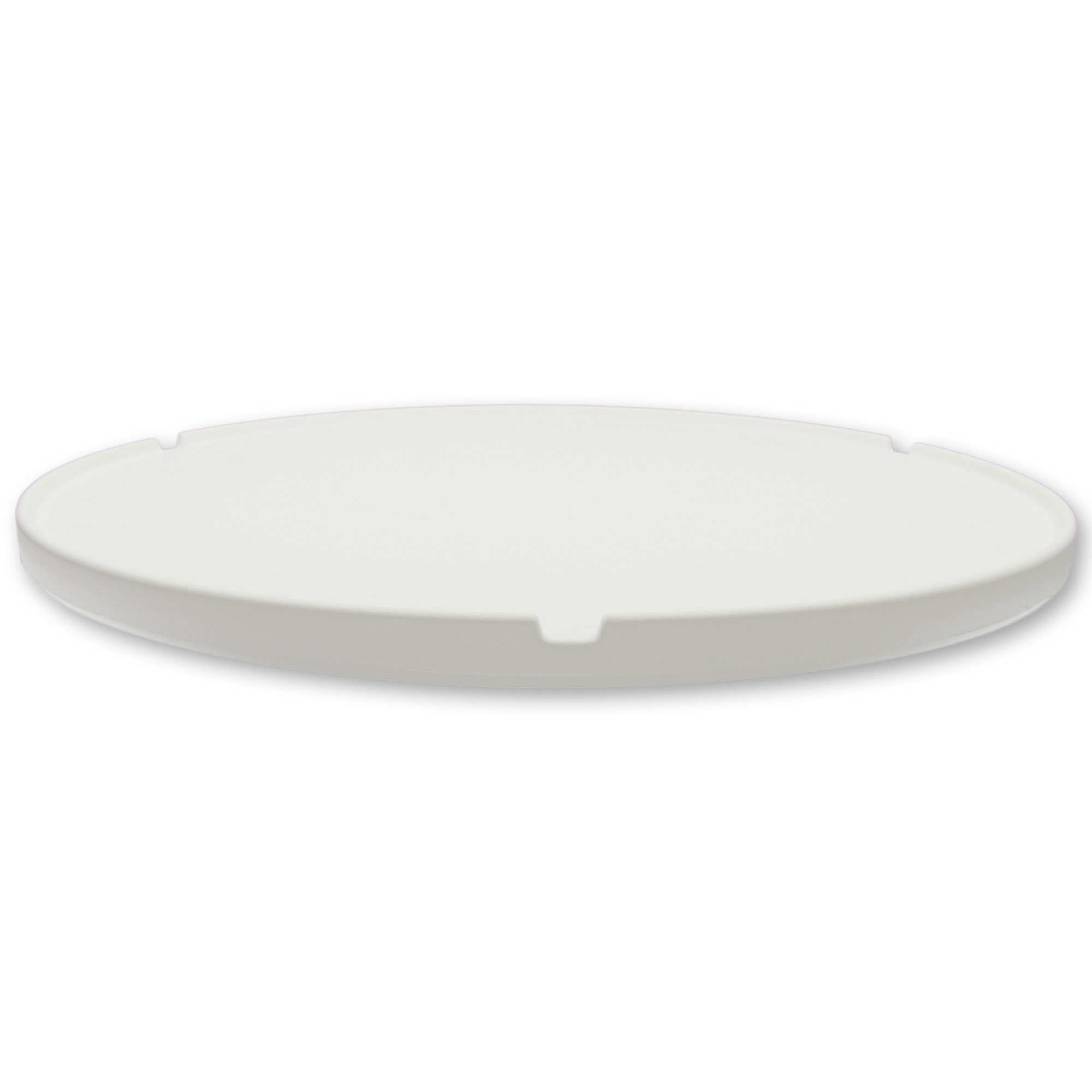 Tischplatte rund Kunststoff Weiß Ø 60cm