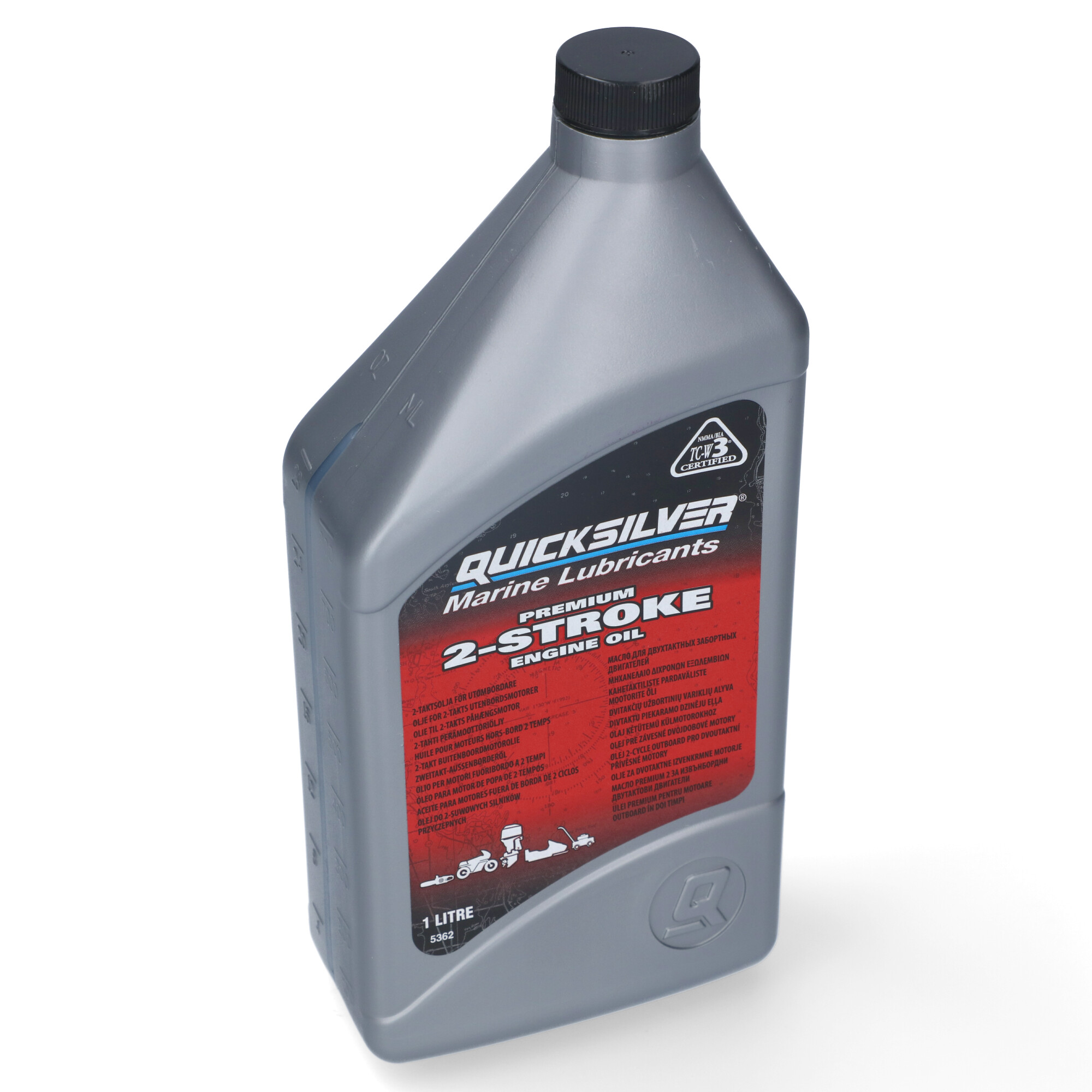 Quicksilver Premium 2-Takt Außenborder Öl 1L