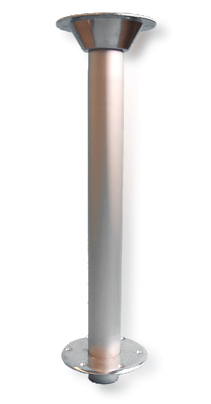 Tischträger Komplettset Alu elox. 74 cm