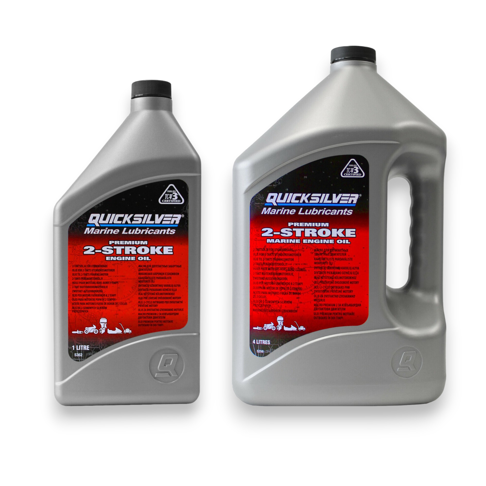 Mercury Quicksilver Premium 2-Takt Motoröl für Außenborder
